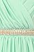 Little Girls V Neck Chiffon Ruched Bodice Jewels Flowers Girls Dresses