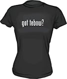 got tebow? Logo Womens Babydoll tee Shirt in 6 Colors Small thru XL