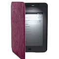 MulBess Cuero Funda de Piel CON LUZ Port�til Interior Para Amazon Kindle Touch y Kindle Touch 3G/WIFI, color p�rpura (No Kindle paperwhite)