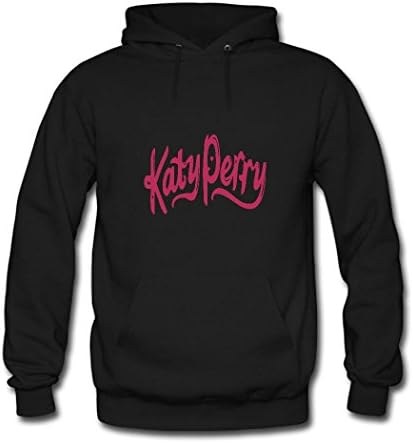 Fanging Design Katy Perry Adult Hoodie, Custom Print Classic Sweatshirt Large Black