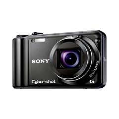 Sony DSC-H55B Digitalkamera (14 Megapixel, 10-fach opt. Zoom, 7,5 cm (3 Zoll) Display, opt. Bildstabilisator) schwarz
