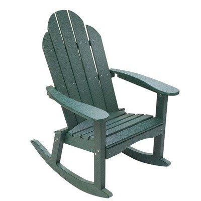 Lifestyle Poly Resin Adirondack Finish: Green