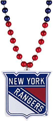 New York Rangers - Logo Medallion Sports Beads Necklace