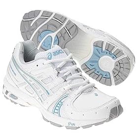 Asics Women's Gel-Kayano Walker 6 (White/Silver/Blue 7.0 2A)