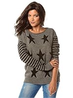 Bleu Marine Jersey Star (Gris)