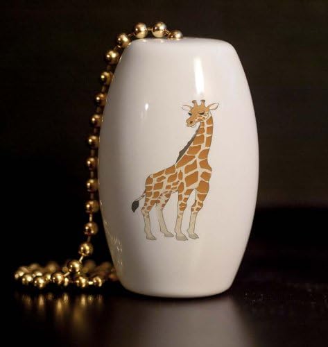 Standing Giraffe Fan/Light Pull