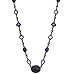  : BLUE MOON OVAL FRAME PENDANT NECKLACE