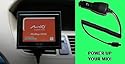 Car Vent CUSTOM REMOVABLE Mount & Power Charger for MIO MOOV 300 310 320 330 340 350 360 370 380 KNIGHT RIDER Navman S30 S30 3D S50 S50 3D S70 S70 3D S80 S90i GPS
