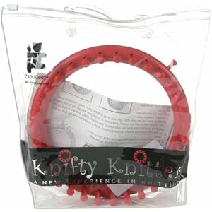Provo-Craft-Knifty-Knitter-Round-Loom-with-Hook-Pick-Tool