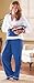  : Women's Guide Gear® Microfleece PJ Set Blue / White