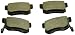 Monroe CX537 Ceramic Premium Brake Pad