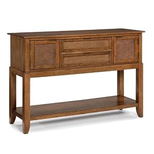 Jamaican Bay Side Board Server with Soft Mahognay Finish by