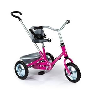 Smoby - 454012 - Jeu de Plein Air - Tricycle - Zooky Classique - Rose