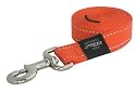 Rogz Reflective 1-Inch Lumberjack 6-Foot Dog Lead, XLarge, Orange
