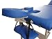 Blue Massage Table PORTABLE aluminium FOLDING TATTOO COUCH