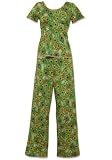 Bedhead Stretch Peacock Green Cap Sleeve Knit Lounge Set