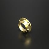 e-kanamono 足掛金物 CPS-1 パイプソケット 32mm用 ゴールド