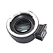 EACHSHOT EF-NEX III Build-in Optical Glasses Group Canon EF Lens To Sony NEX Series Cameras NEX-7 NEX-5T NEX-5R NEX-6 E-Mount APS-C Camera Adapter Support Auto Focus, Increase Aperture, Optical Lens Group, Focal Length Multiplie