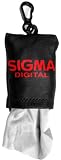 Sigma 55-200mm f/4-5.6 DC Telephoto Zoom Lens + Hoya 55mm UV Haze Protector Glass Filter + Sigma Spudz XL Microfiber Cleaning Cloth - for Nikon Digital SLR Cameras including Nikon D50, D70, D70s, D80, D100, D200 & D300
