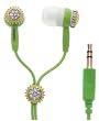 iPopperz Sunshine Gem Stereo Earphones
