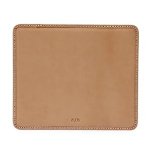 【クリックで詳細表示】DUCT イタリアンレザー マウスパッド NL-250 (ナチュラル)