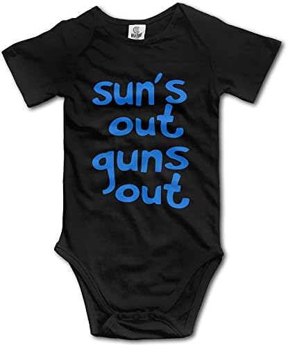 Sun's Out Guns Out Baby's Onesie Newborn Clothes Baby's Creeper