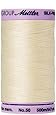 Mettler Silk-Finish Solid Cotton Thread, 547 yd/500m, Antique White