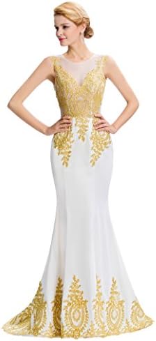 Fashion Round Neck Long Evening Prom Dress GK26-2 Size 10