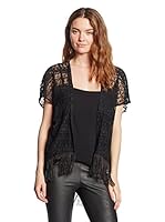 LTB Jeans Chaqueta Punto Serila Kimono (Negro)