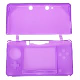 GTMax Soft Rubber Silicone Skin Rubber Protector Cover Case - Purple for Nintendo 3DS