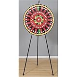 Pre-Designed Roulette Floor Stand Prize Wheel
