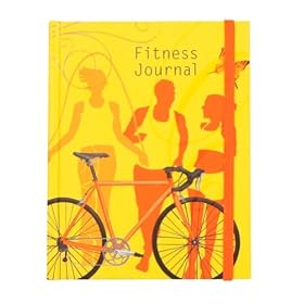CR Gibson Guided Journal to File, Store, Organize and Record Information, Fitness Journal,