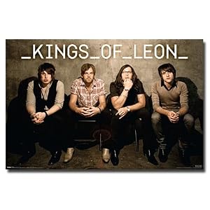 Kings Of Leon Rock Music Art Poster Print 22x34