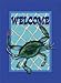 Crab Net---mini Flag, 12in X 18in
