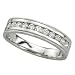 14K White Gold Diamond Wedding/Anniversary Band - 0.33 Ct.