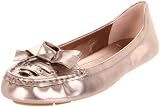 BCBGeneration Women's Paren Ballet Flat,Matte Gold Leather,10 M US