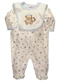 Baseball Footie with Bib by Little Me