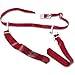 Flag-a-Tag Sonic Boom Flag Belts, Scarlet, 52-Inch (One Dozen)