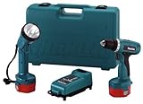 Makita 6280DWPLE 14.4-Volt 3/8-Inch Cordless Drill/Driver Kit with Flashlight