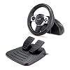 Genius Trio Racer F1 Lenkrad mit Pedalset für PC/PS3/Wii/GameCube