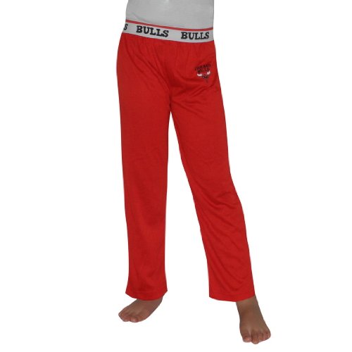Boys Or Girls NBA Chicago Bulls Comfortable Fit Sleepwear / Pajama Pants - Red (Size: M) at Amazon.com