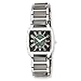 Ladies Chisel Black Ceramic Square Dial Watch title=