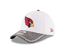 NFL Arizona Cardinals 2016 Training Camp Team Color 39THIRTY Stretch Fit Cap, Medium/Large, White/Gray Heather
