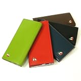 スタイリッシュなホワイトの内装がオシャレなドロミテのレザーウォレット/長財布【DOLOMITE】薄型・マット・革財布・ツートンカラー・メンズ・レディース・ユニセックス・男性用・女性用・男女兼用