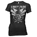 Linkin Park T-shirt Juniors Crossbones Babydoll Tee-small