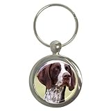 German Shorthaired Pointer Key Chain (Round)