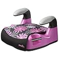 Evenflo AMP Graphics No Back Car Seat Booster, Retro Flowers