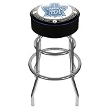 NHL Throwback Toronto Maple Leafs Padded Bar Stool