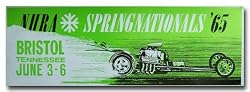 1965 Bristol Winternationals Racing Poster Print