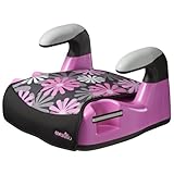 Evenflo AMP Graphics No Back Car Seat Booster, Retro Flowers